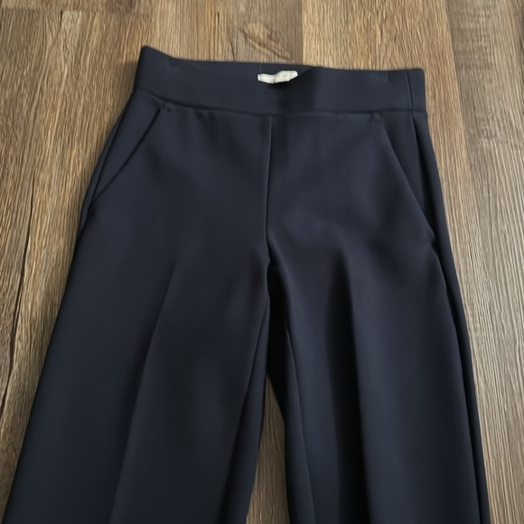 Loft Petite Pull On Straight Pants size XXS in navy - Picture 5 of 6